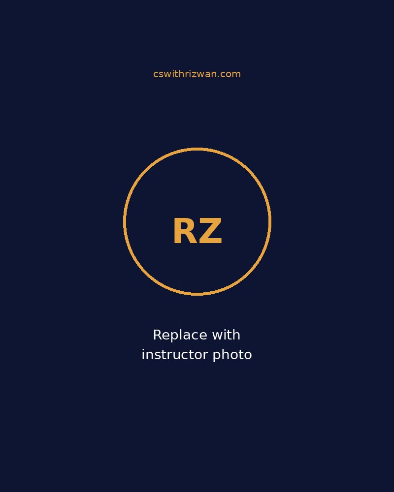 Instructor teaching computer science